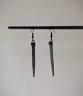 Gothic Coffin Nail Earrings - Handmade Alternative jewelry - Reclaimed Square Nails